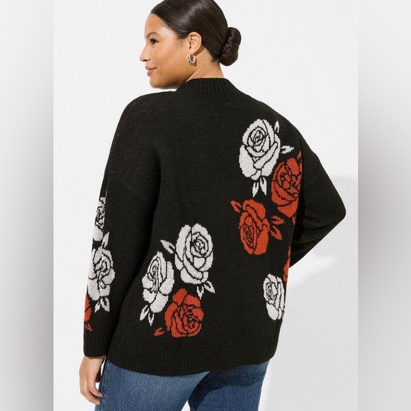 Torrid Vegan Cashmere Pullover Turtleneck Sweater NWT - Picture 4 of 7